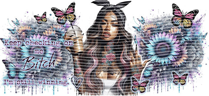 16oz Sunflower Girl-SU-412